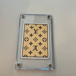 New• Authentic “Louis Vuitton “ Takashi Murakami Playing Card in sealed case.